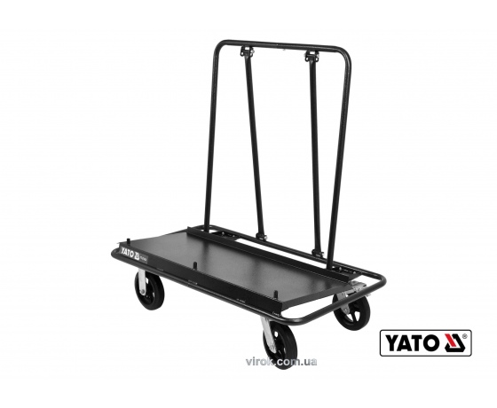 Фото 2 - Візок для перевезення гіпсокартонних плит YATO 940 кг 1240 х 640 х 1210 мм