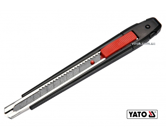 Фото 2 - Ніж YATO з висувним лезом з відломними сегментами 9 мм