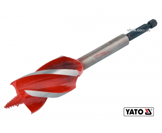 Фото 2 - Свердло по дереву YATO 30 x 165 мм HEX- 1/4