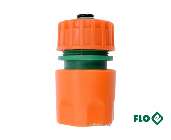 Фото 2 - Муфта швидкоз'ємна FLO з водо-стопом для водяного шланга 1/2