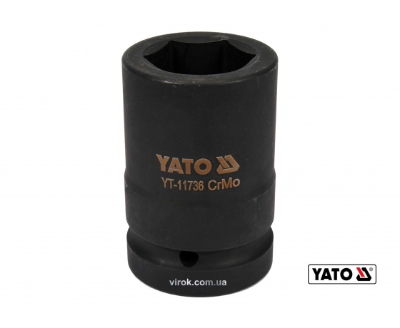 Фото 2 - Головка торцева ударна шестигранна YATO 1