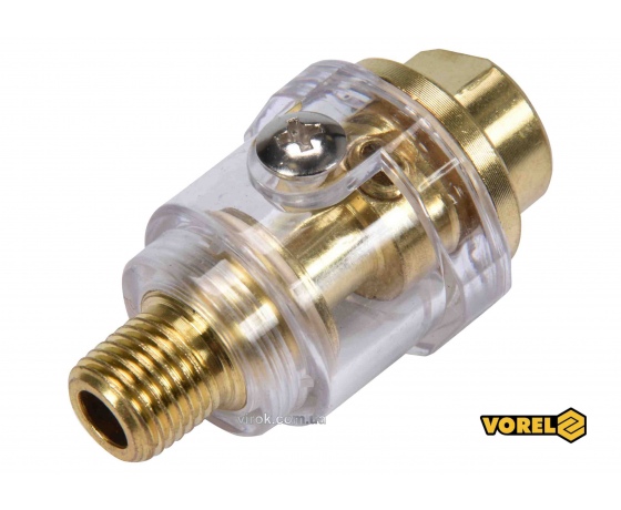 Фото 2 - Маслянка для пневмоінструментів VOREL 5 мл 0.8 Мпа 1/4