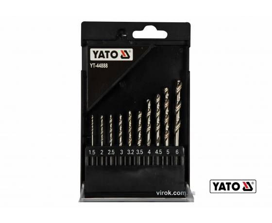 Фото 2 - Набір свердл по металу YATO 1.5-6 мм HEX-1/4