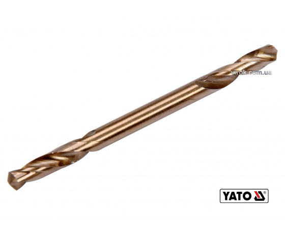 Фото 2 - Свердло по металу двостороннє шліфоване YATO 3 x 46/9.5 мм HSS 6542