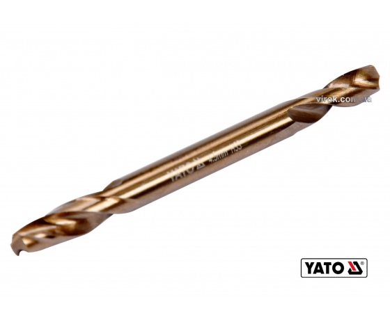 Фото 2 - Свердло по металу двостороннє шліфоване YATO 4.5  x 58/16 мм HSS 6542