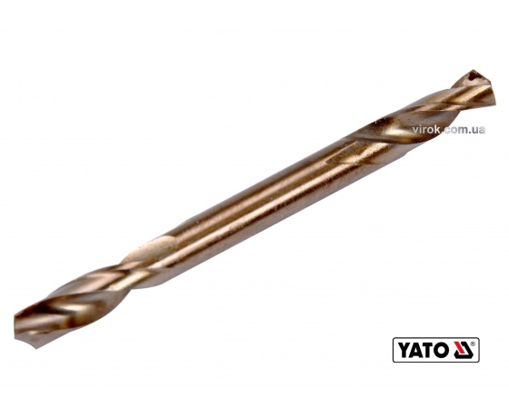 Фото 2 - Свердло по металу двостороннє шліфоване YATO 5 x 62/16 мм HSS 6542