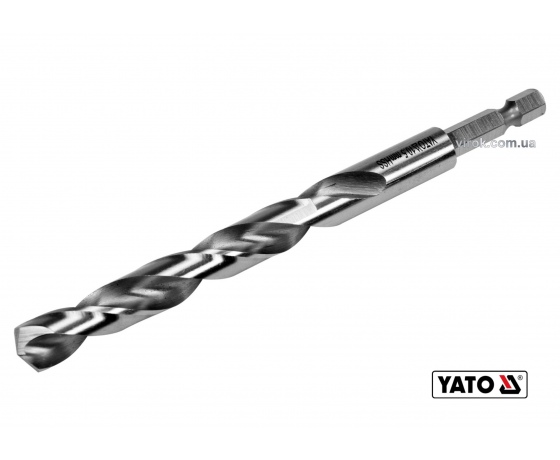 Фото 2 - Свердло по металу YATO 10.5 x 133/87 мм HEX-1/4