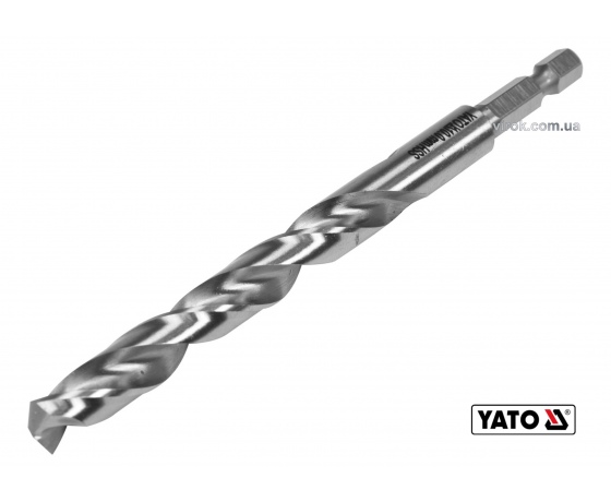 Фото 2 - Свердло по металу YATO 10 x 133/87 мм HEX-1/4