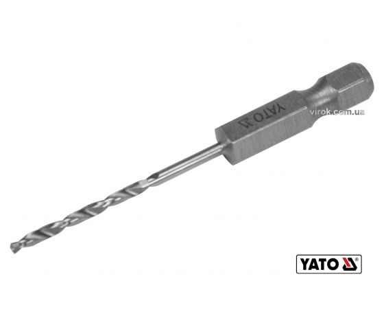 Фото 2 - Свердло по металу YATO 2 x 57/26 мм HEX-1/4