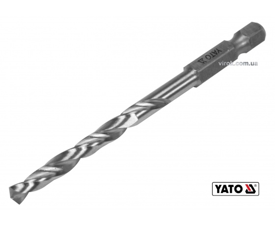 Фото 2 - Свердло по металу YATO 5 x 86/52 мм HEX-1/4