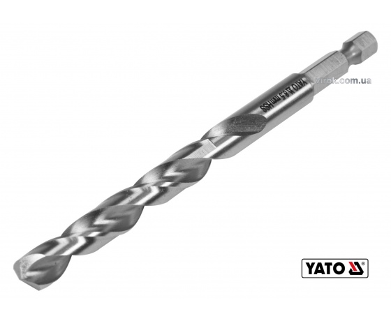 Фото 2 - Свердло по металу YATO 8.5 x 117/75 мм HEX-1/4