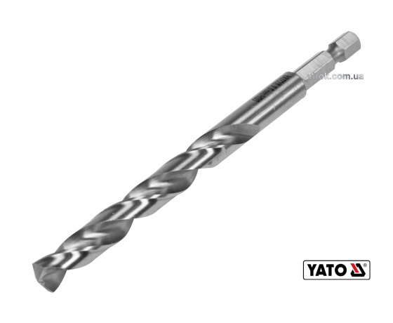 Фото 2 - Свердло по металу YATO 9 x 125/81 мм HEX-1/4