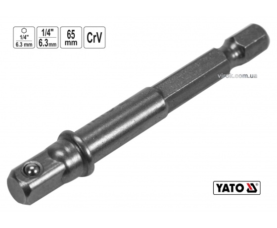 Фото 2 - Тримач-адаптер торцевих головок YATO 1/4