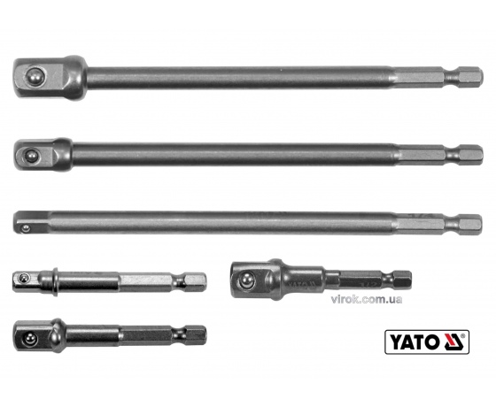 Фото 2 - Тримачі-адаптери торцевих головок YATO 1/4