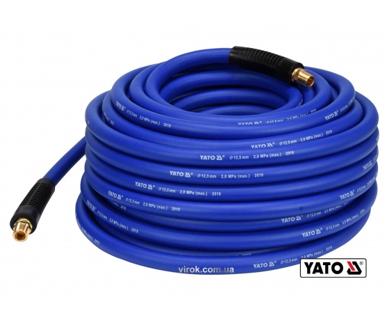 Фото 2 - Шланг пневматичний гібридний YATO 12.5 мм x 30 м 3/8