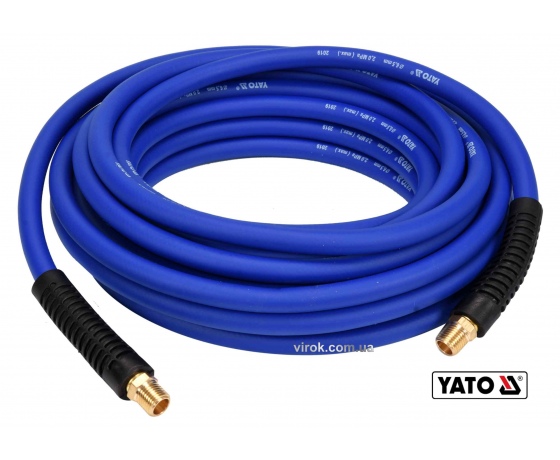 Фото 2 - Шланг пневматичний гібридний YATO 6.5 мм x 10 м 1/4