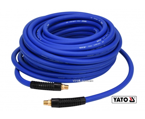 Фото 2 - Шланг пневматичний гібридний YATO 8 мм x 30 м 1/4