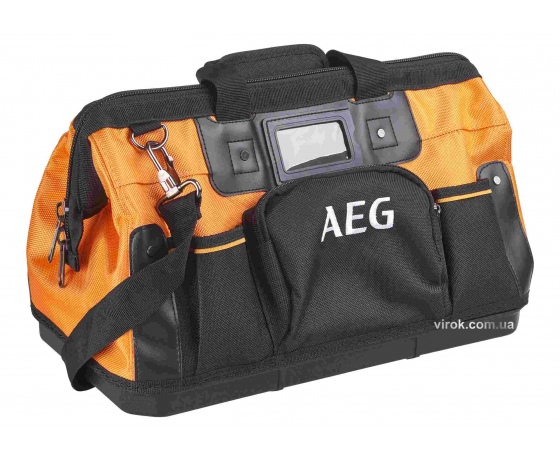 Фото 2 - Сумка для інструментів поліестерова AEG 8 внутрішніх секцій 7 зовнішніх кишень 42 х 23 х 30 см