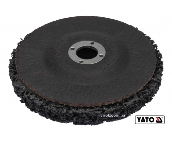 Фото 2 - Круг зачисний нейлоновий до КШМ YATO Ø125 мм 12500 об/хв М14