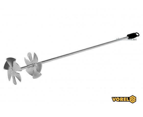 Фото 2 - Міксер для фуги подвійний оцинкований VOREL Ø75 х 500 мм