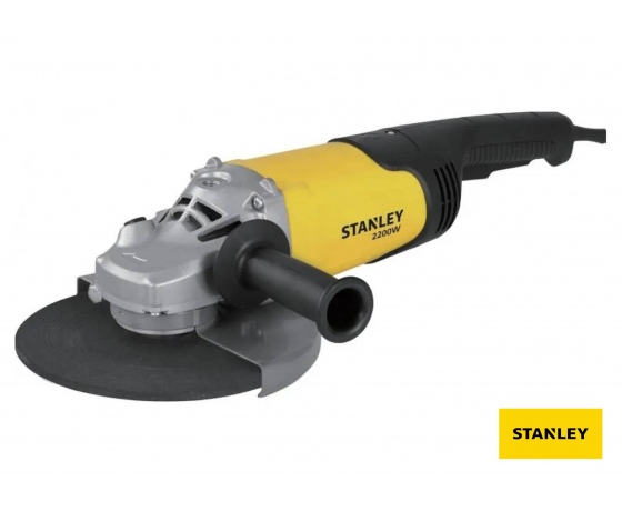 Фото 2 - Шліфмашина кутова мережева STANLEY 2.2 кВт 6500 об/хв диск Ø230 x 22.2 мм