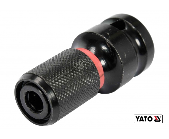 Фото 2 - Перехідник ударний для викруткових насадок YATO 1/2