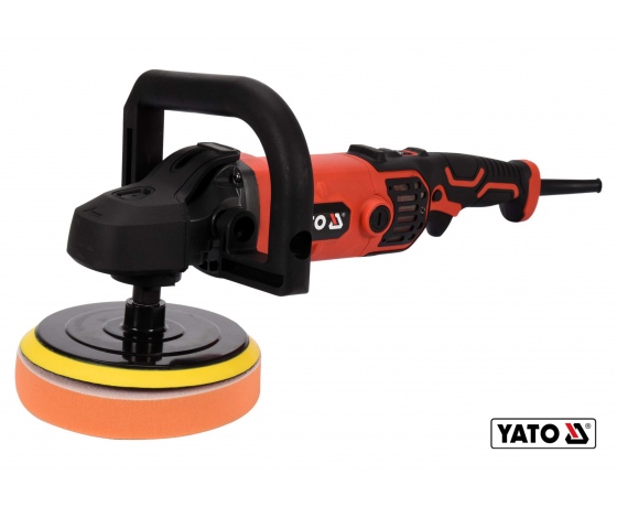 Фото 2 - Полірувальна машина YATO 1400 Вт Ø180 мм 600-3500 об/хв М14