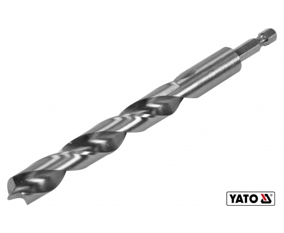 Фото 2 - Свердло по дереву спіральне YATO Ø13 x 100/60 мм HEX 1/4