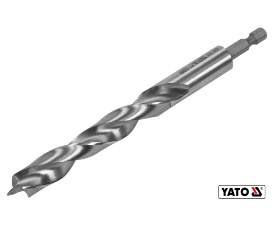 Фото 2 - Свердло по дереву спіральне YATO Ø14 x 100/60 мм HEX 1/4