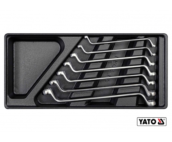 Фото 2 - Вклад до інструментальної шафи YATO: ключі накидні 7шт, 6х7, 8х9, 10х11, 12х13, 14х15, 16х17,18х19мм