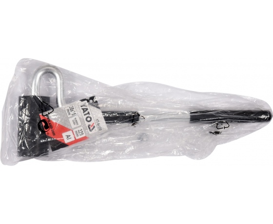 Фото 4 - Валик притискний гумовий YATO Ø38 x 75 мм, алюмінієва ручка 320 мм