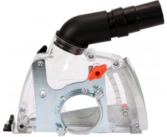 Фото 3 - Кожух пилозахисний YATO до КШМ на диск Ø115/125 мм, глибина різу 32мм, діапазон 28-36 мм