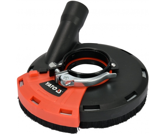 Фото 2 - Кожух пилозахисний YATO до КШМ на диск Ø115/125 мм, діапазон 28-36 мм