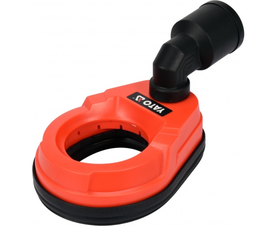 Фото 2 - Насадка пиловловлювальна YATO при свердлінні корончатими свердлами Ø≤90 мм, діапазон 26-39 мм