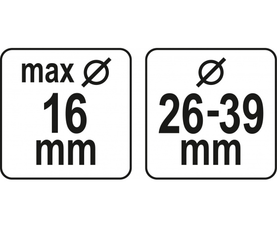 Фото 5 - Насадка пиловловлювальна YATO при свердлінні свердлами Ø5-16 мм, діапазон 26-39 мм