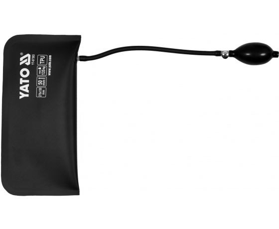 Фото 3 - Подушка монтажна, надувна YATO, навантаження 135 кг, висоти 50 мм, 270 х 130 мм