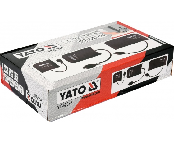 Фото 3 - Подушки монтажні надувні YATO навант.- 135 кг, висота- 50 мм, 270х130/ 165х150/ 190х110 мм, 3 шт.