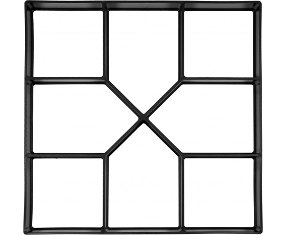 Фото 3 - Форми з поліпропілену для виготовлення бруківки VOREL 400 х 400 x 40 мм