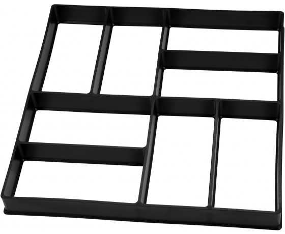 Фото 2 - Форми з поліпропілену для виготовлення бруківки VOREL 400 х 400 x 40 мм