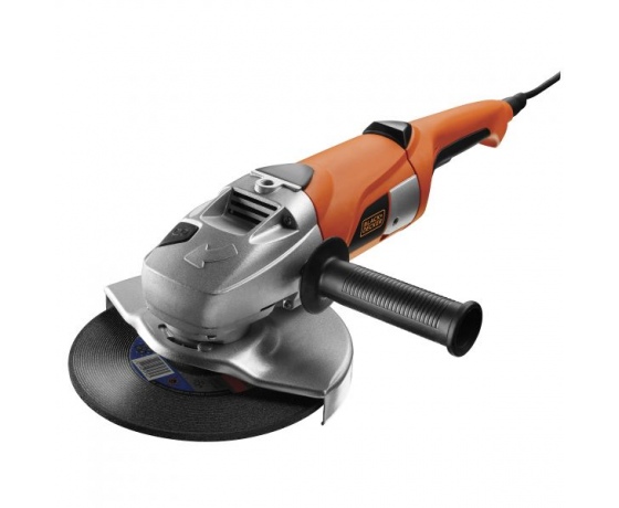 Фото 2 - Шліфмашина кутова мережева B&D: P= 2000 Вт, Ø= 230/22,2 мм, 6500 об/хв, плавний пуск