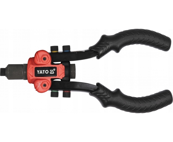 Фото 3 - Заклепочник дворучний YATO для нітогайок М3-10 мм і заклепок Ø= 2,4- 6,4мм, L= 260 мм