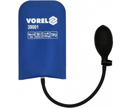 Фото 2 - Подушка монтажна, надувна VOREL для навантаження - 135 кг, висоти - 50 мм, габарити - 190 х 115 мм