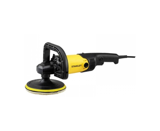 Фото 2 - Полірувальна машинка ручна мережева STANLEY: P= 1,3 кВт, регулюв. обертів до 3600 об, диск Ø= 180 мм