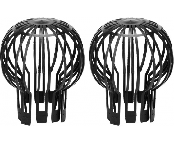 Фото 2 - Сита захисні для водостічних труб VOREL, Ø= 132 мм, l= 145 мм з пластика