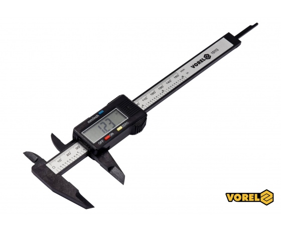 Фото 2 - Штангенциркуль електронний VOREL l= 150 мм, роздільна здатн.- 0,1 мм, точність- 0,01 мм