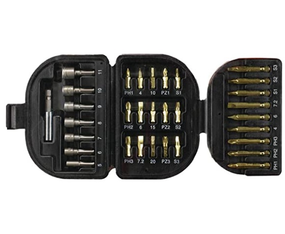 Фото 3 - Викруткові насадки і головки B&D зі шпінделем 6-гран.- 1/4