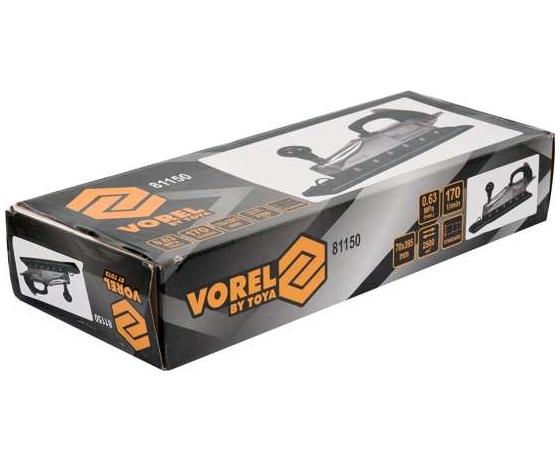 Фото 3 - Шліфмашина пневматична вібраційна VOREL: платформа 70х 395 мм, P= 0.63 MPa, 170 л/хв