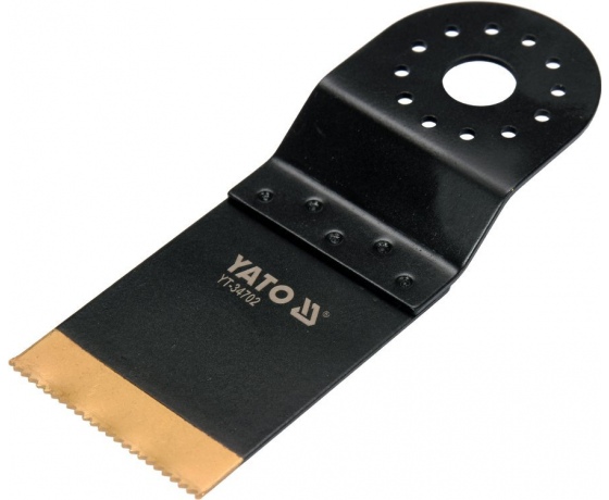 Фото 2 - Полотно-насадка різальне для реноватора YT-82223 YATO по дереву і металу, l= 90/40 мм, w= 34 мм