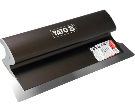 Фото 2 - Шпатель для фінішного шпаклювання YATO, 400 мм, зі змінним лезом