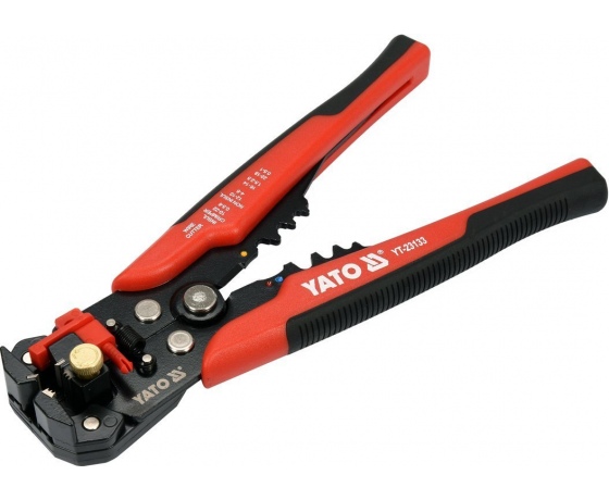 Фото 5 - Кліщі для обтискання і зачистки проводів YATO. L=205 мм, 0,2- 6 мм², з наконечниками, 191 елем.